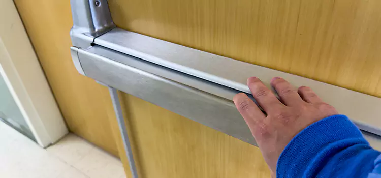 Installing a Push Bar on a Door Haverhill